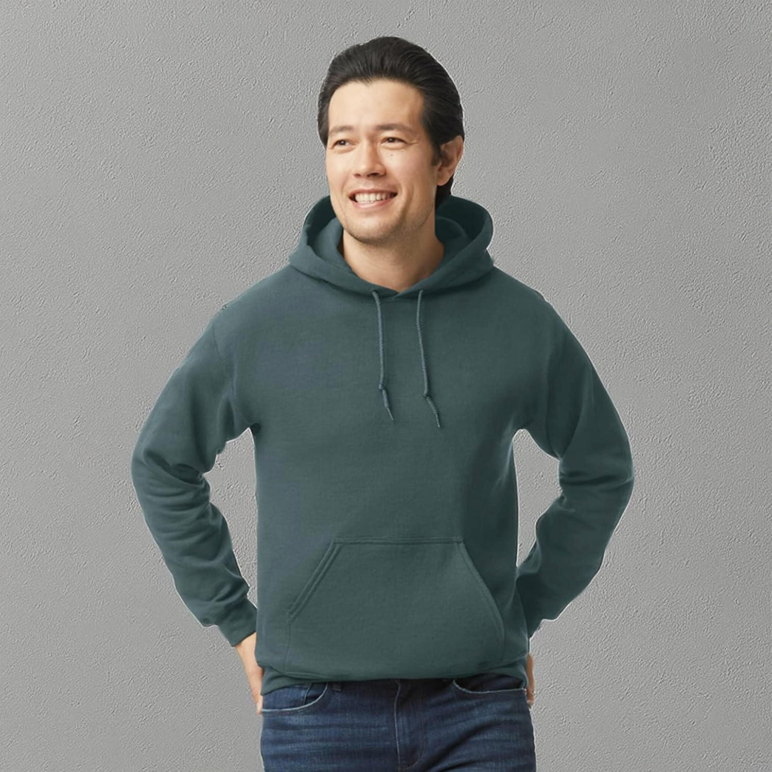 image:imageGildan Adult Fleece Hoodie Sweatshirt Style G18500 MultipackDark Heather 24pack