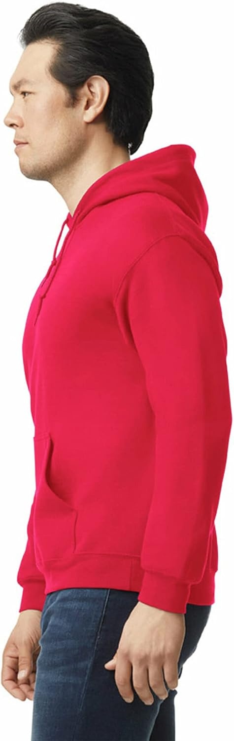 image:imageGildan Adult Fleece Hoodie Sweatshirt Style G18500 MultipackRed 1pack