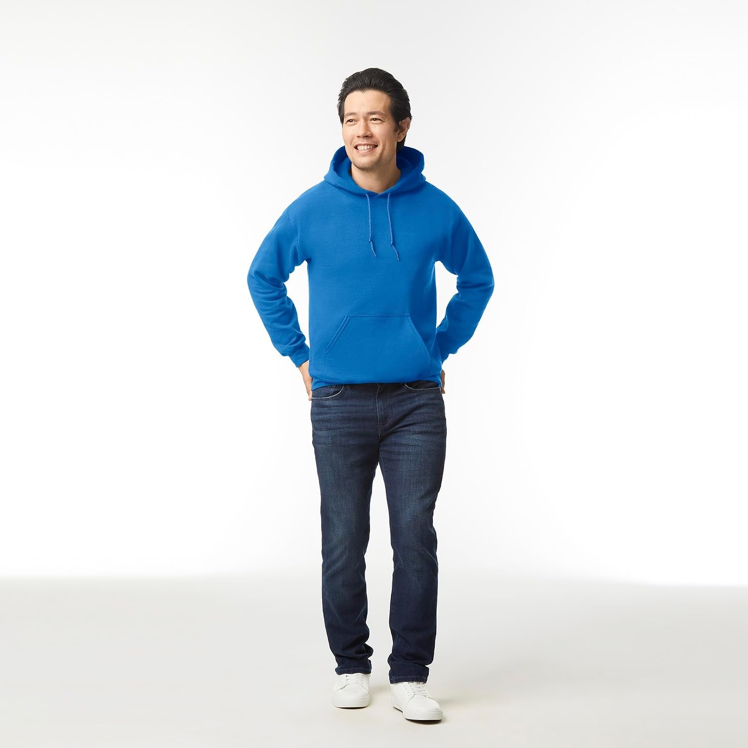 image:imageGildan Adult Fleece Hoodie Sweatshirt Style G18500 MultipackRoyal 1pack