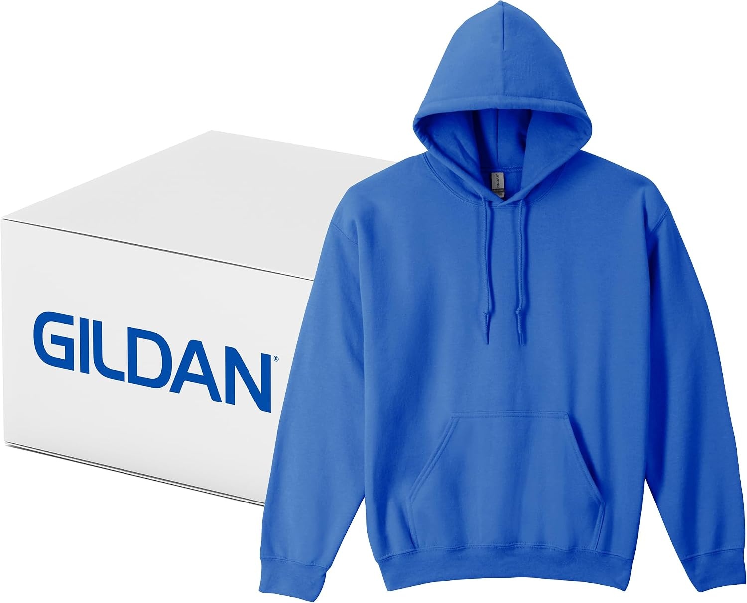 image:imageGildan Adult Fleece Hoodie Sweatshirt Style G18500 MultipackRoyal