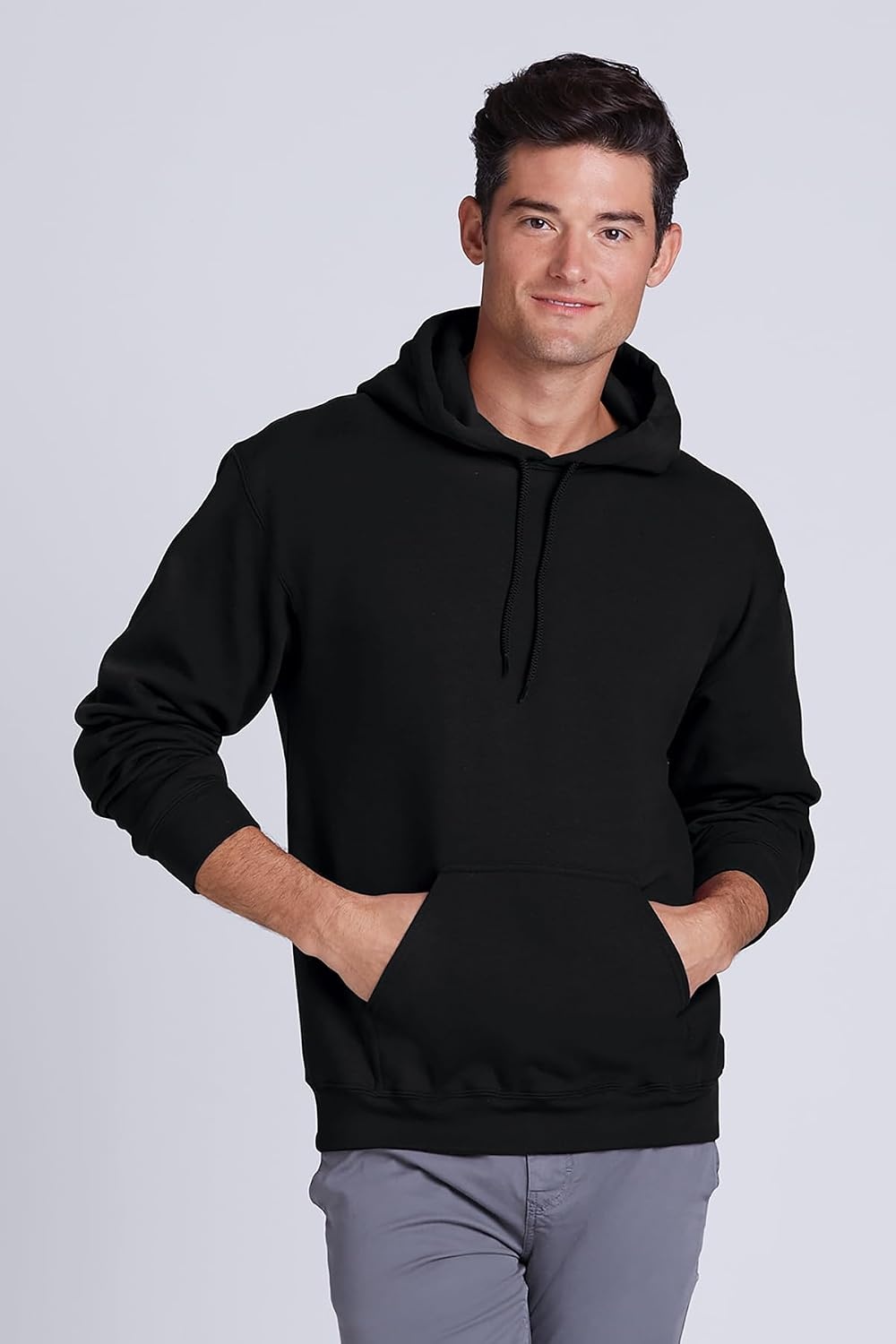 image:imageGildan Adult Fleece Hoodie Sweatshirt Style G18500 MultipackSafety Green