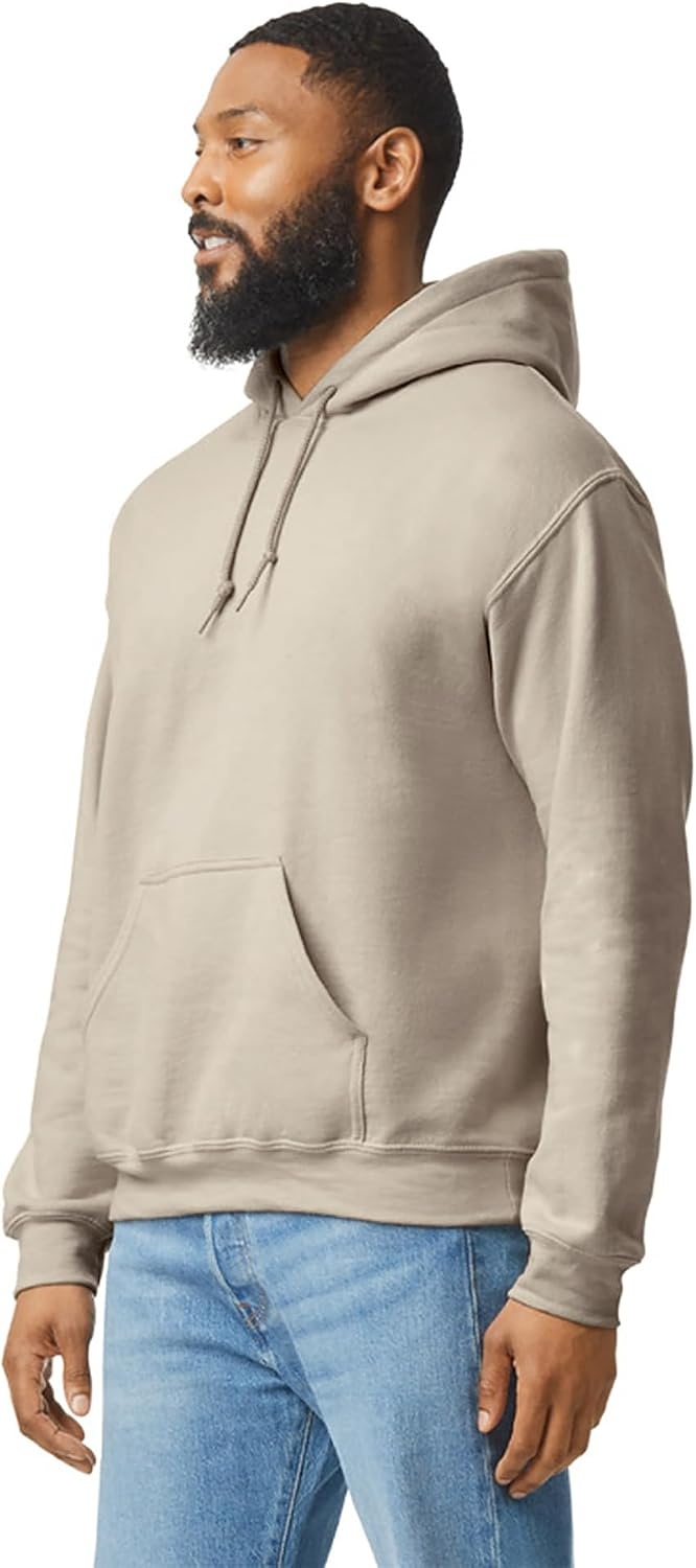 image:imageGildan Adult Fleece Hoodie Sweatshirt Style G18500 MultipackSand