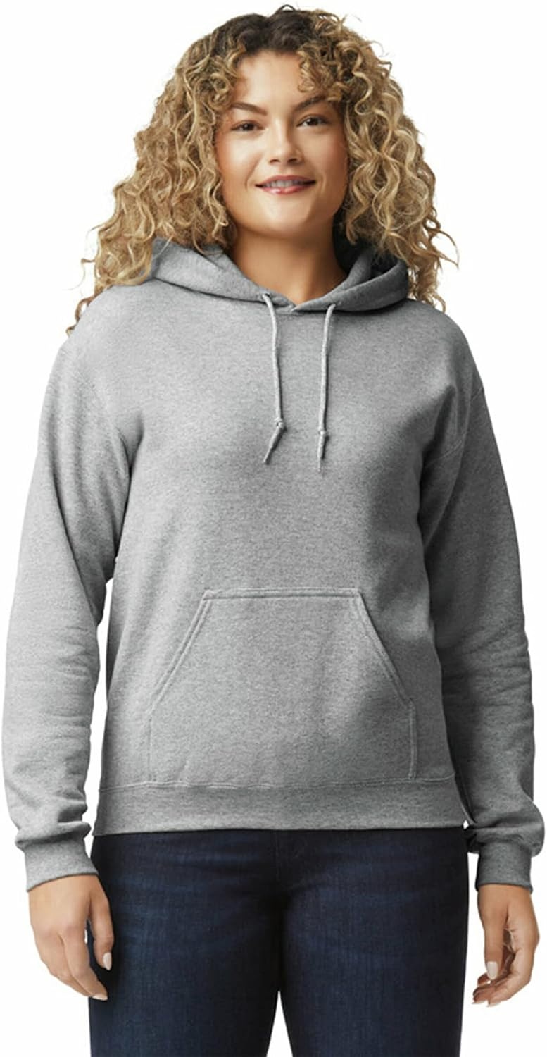 image:imageGildan Adult Fleece Hoodie Sweatshirt Style G18500 MultipackSport Grey 2pack
