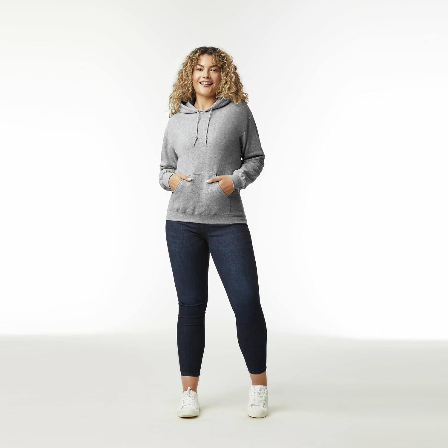 image:imageGildan Adult Fleece Hoodie Sweatshirt Style G18500 MultipackSport Grey 2pack