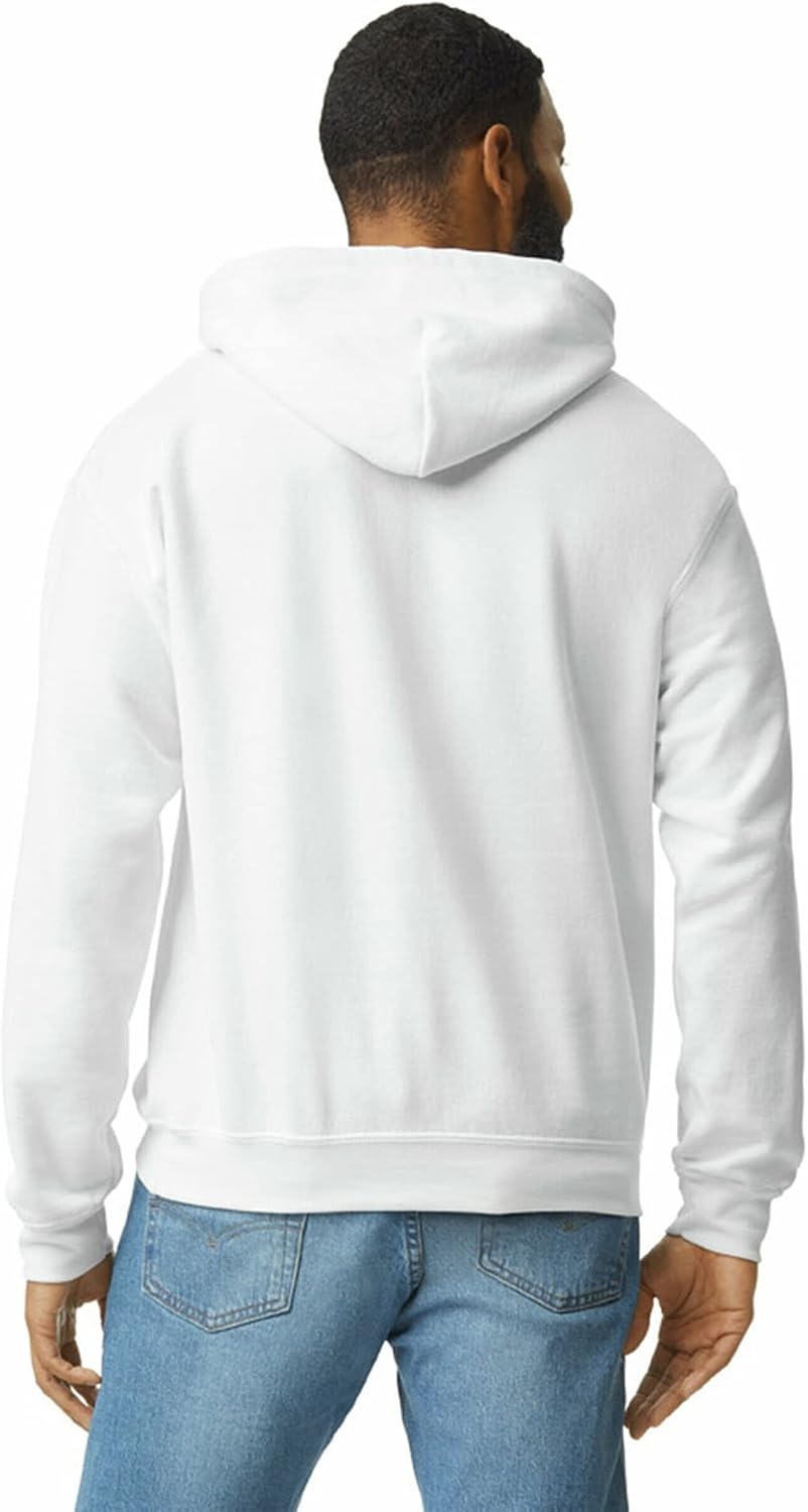 image:imageGildan Adult Fleece Hoodie Sweatshirt Style G18500 MultipackWhite 2pack