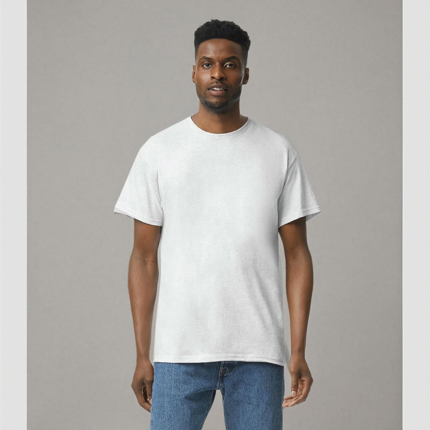 image:imageGildan Adult Heavy Cotton TShirt Style G5000Ash Grey