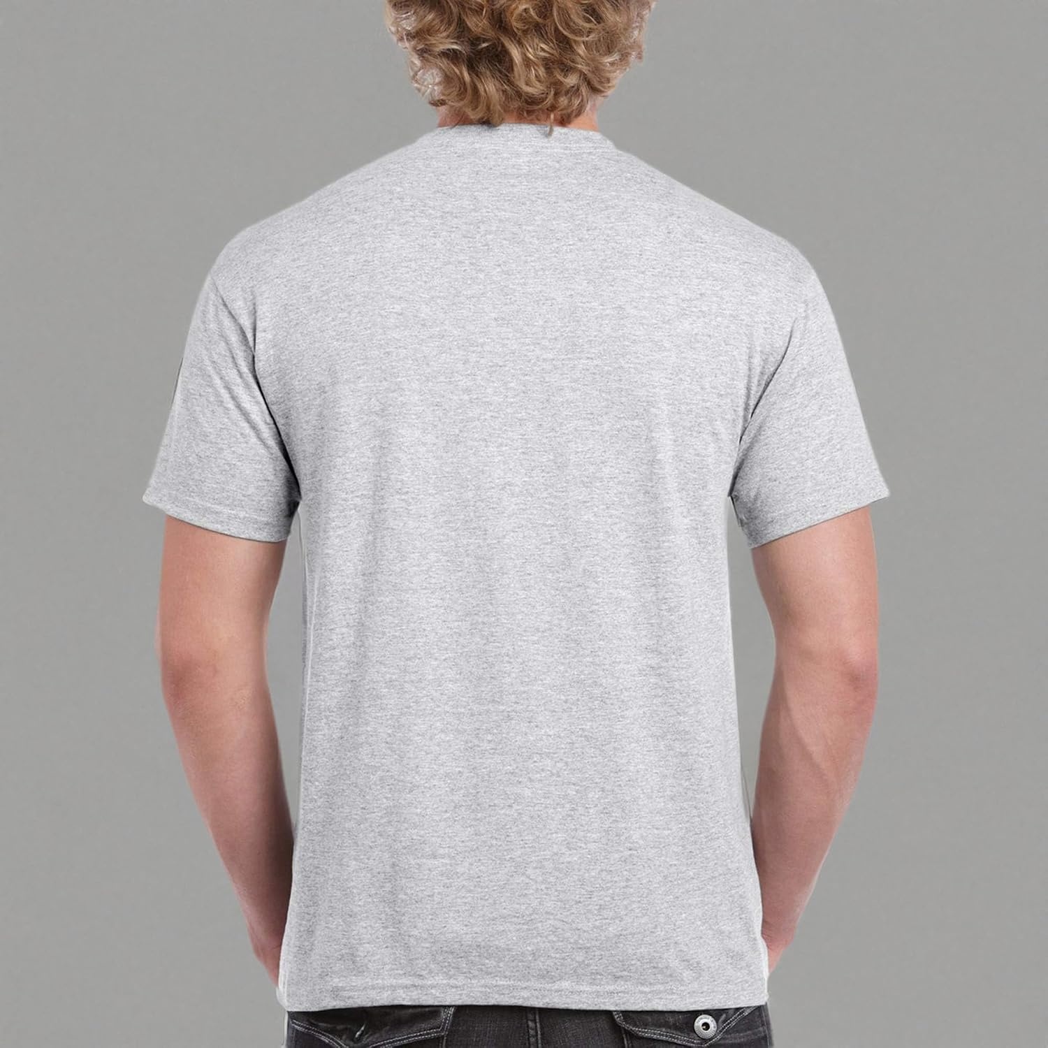 image:imageGildan Adult Heavy Cotton TShirt Style G5000Ash Grey