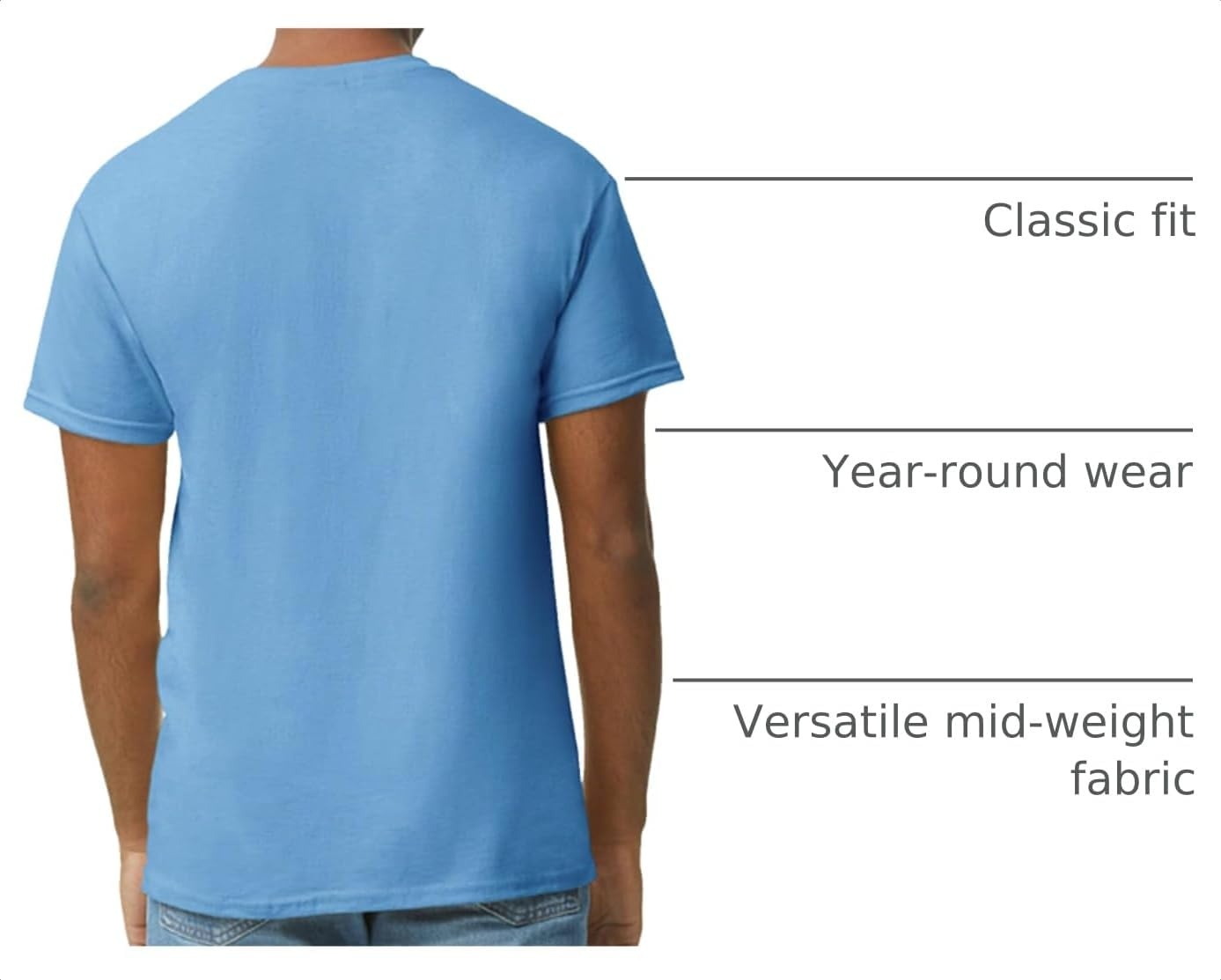 image:imageGildan Adult Heavy Cotton TShirt Style G5000Carolina Blue