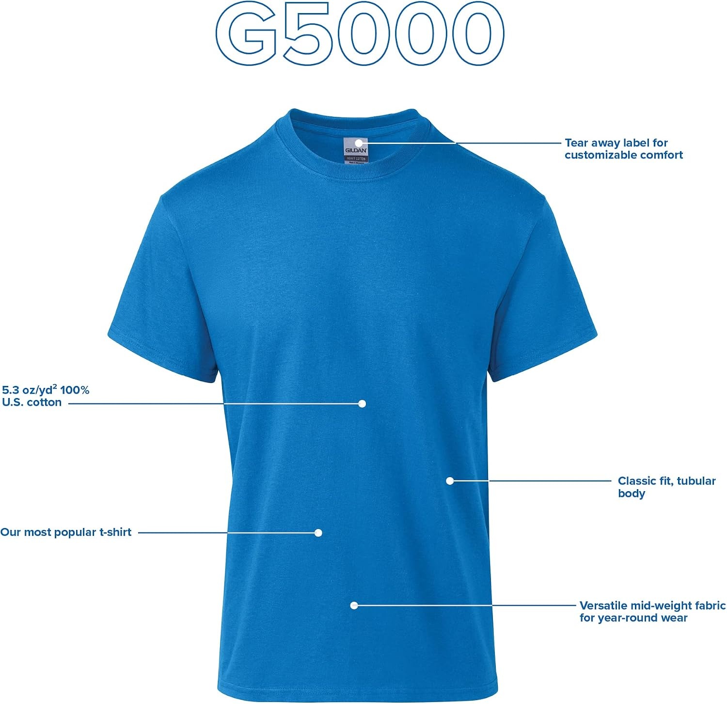 image:imageGildan Adult Heavy Cotton TShirt Style G5000Lime