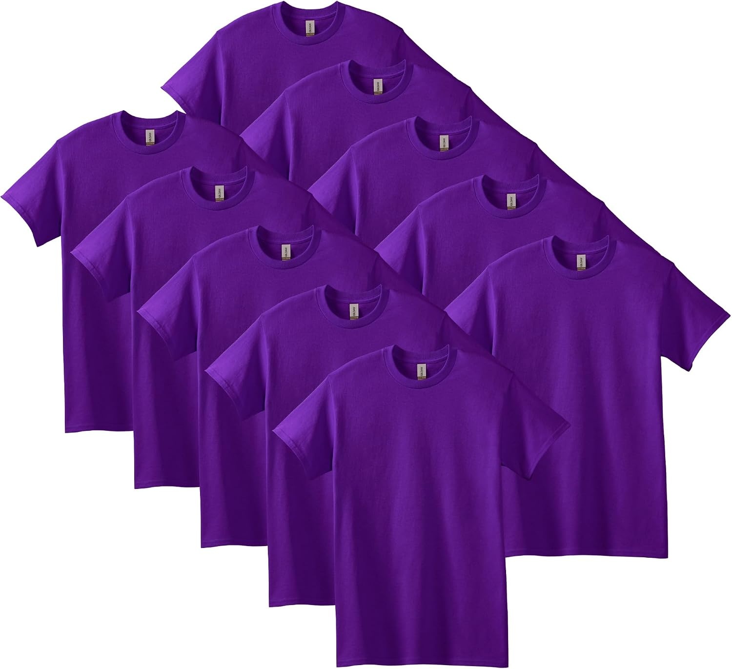 image:imageGildan Adult Heavy Cotton TShirt Style G5000Purple