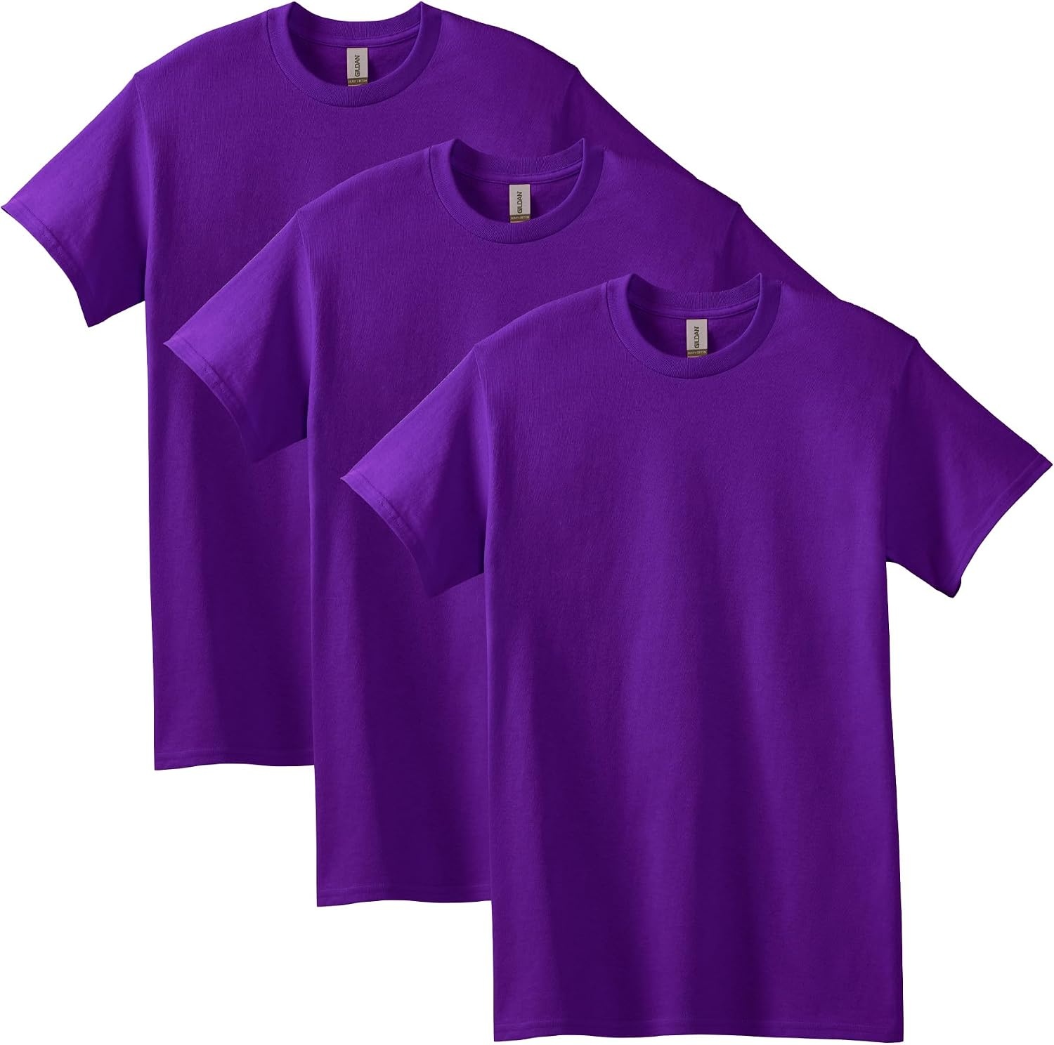 image:imageGildan Adult Heavy Cotton TShirt Style G5000Purple