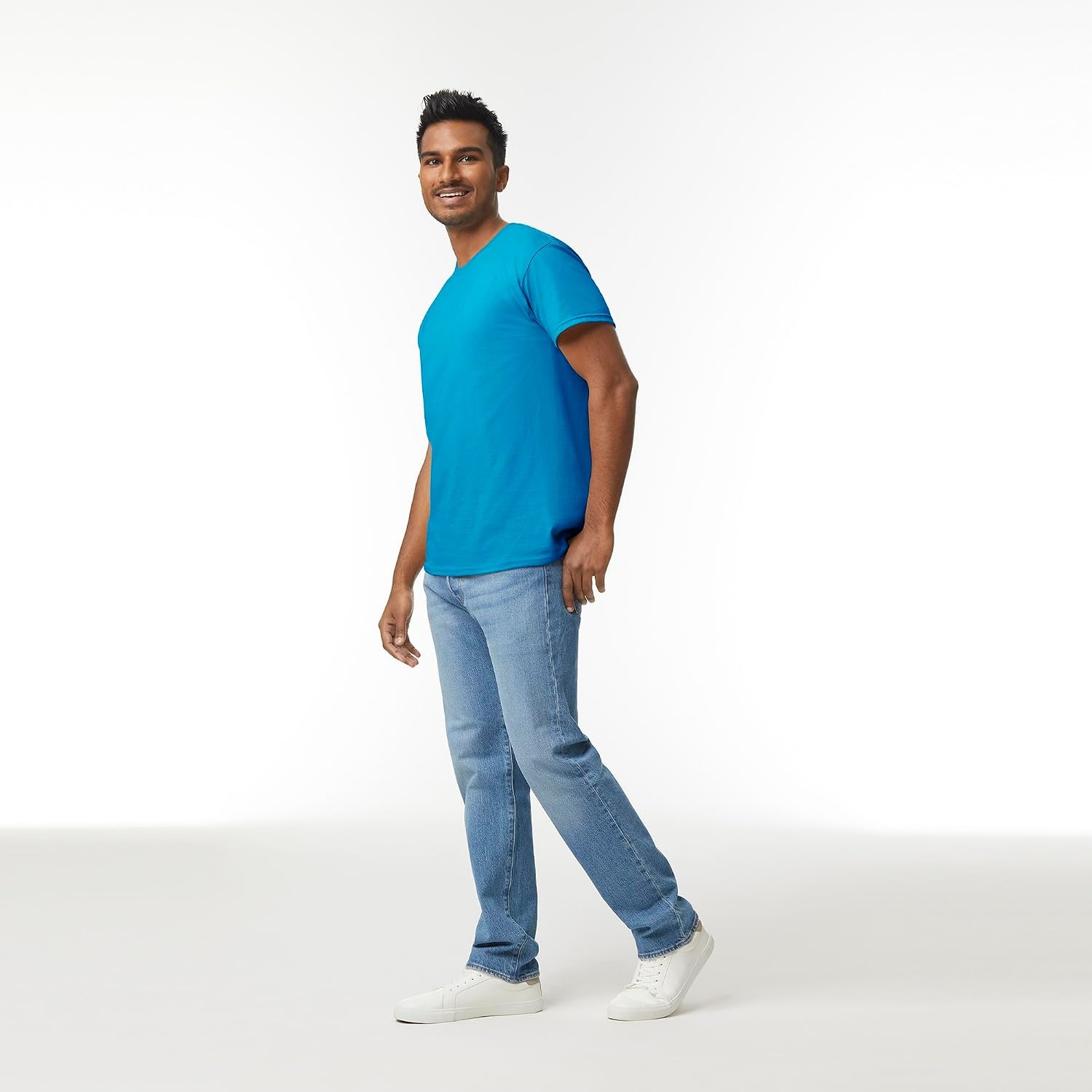 image:imageGildan Adult Heavy Cotton TShirt Style G5000Sapphire