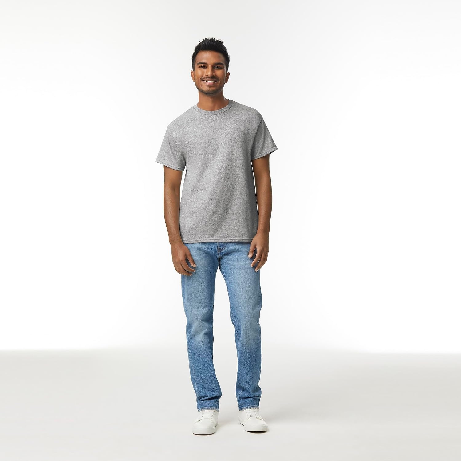 image:imageGildan Adult Heavy Cotton TShirt Style G5000Sport Grey 10pack