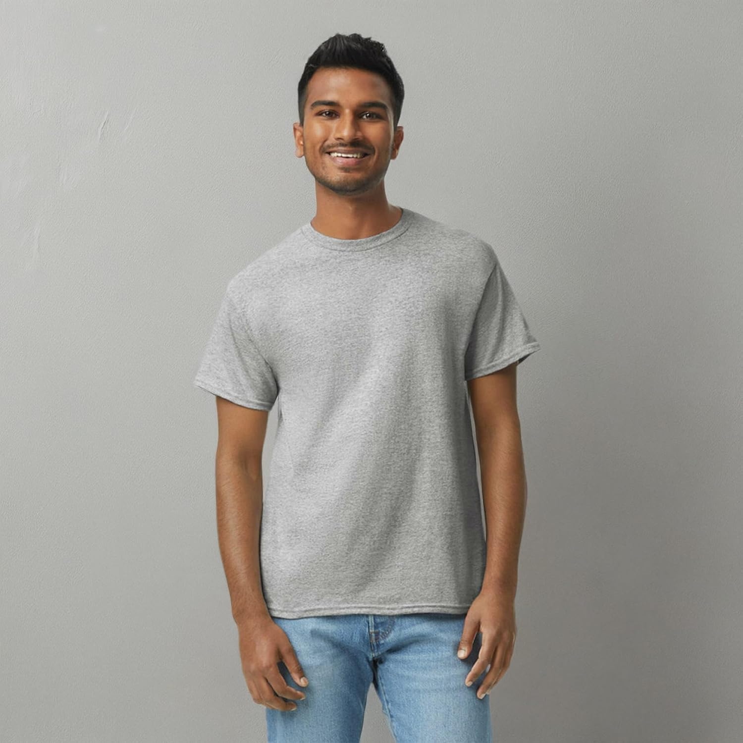 image:imageGildan Adult Heavy Cotton TShirt Style G5000Sport Grey 72pack