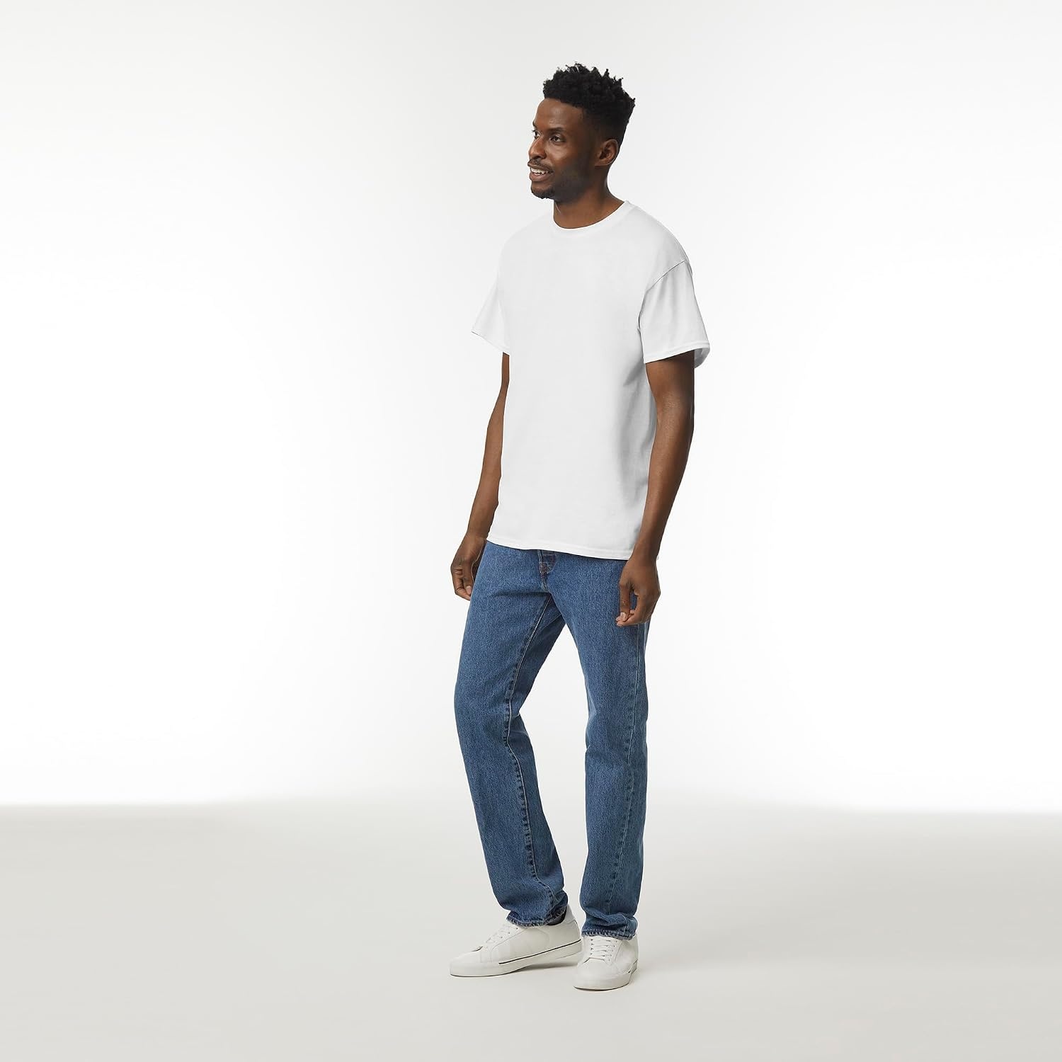 image:imageGildan Adult Heavy Cotton TShirt Style G5000White 10pack