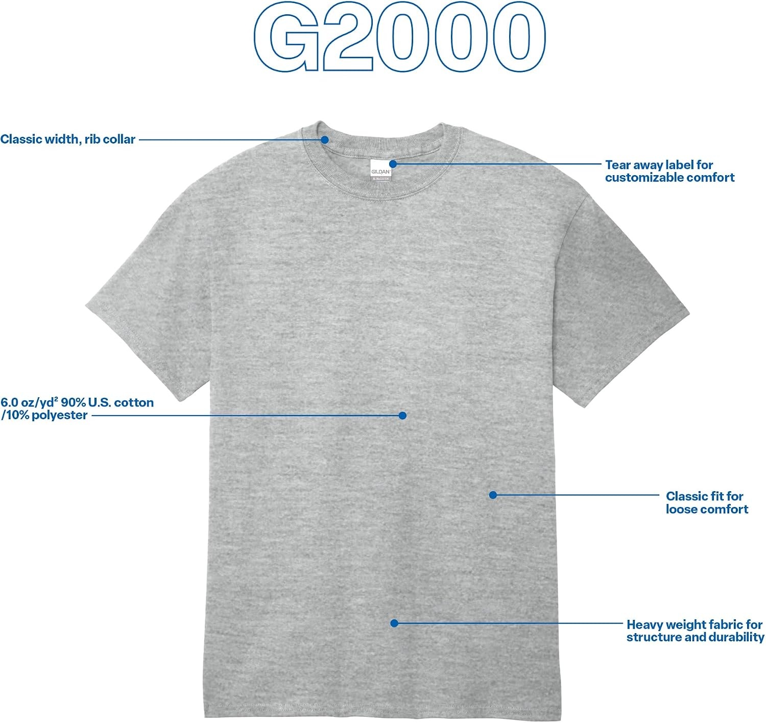 image:imageGildan Adult Ultra Cotton TShirt Style G2000 MultipackAntique Cherry
