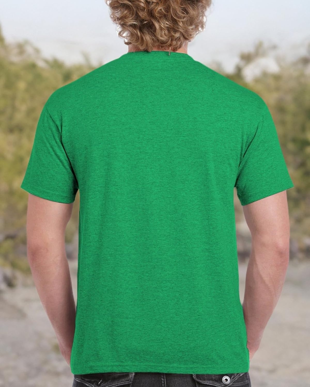 image:imageGildan Adult Ultra Cotton TShirt Style G2000 MultipackAntique Irish Green