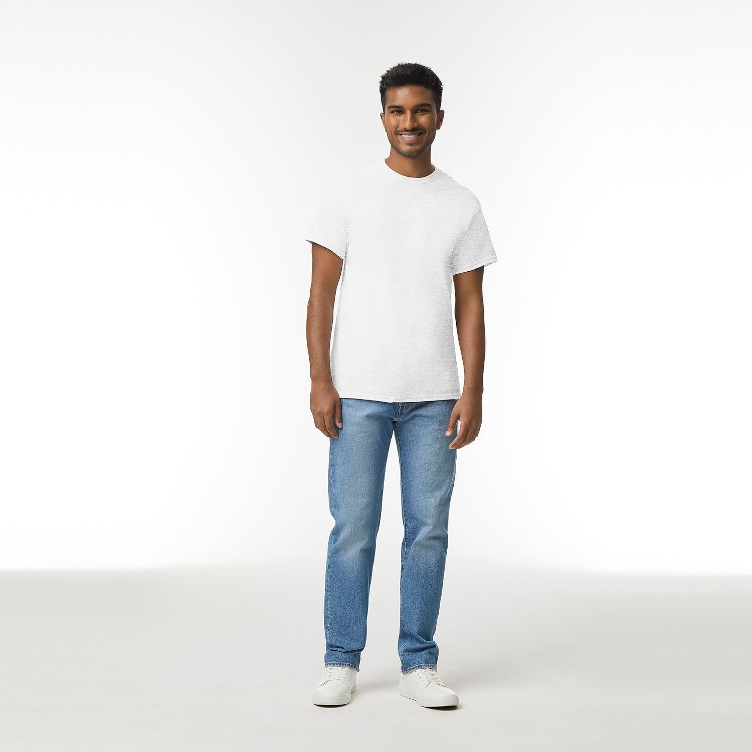 image:imageGildan Adult Ultra Cotton TShirt Style G2000 MultipackAsh Grey