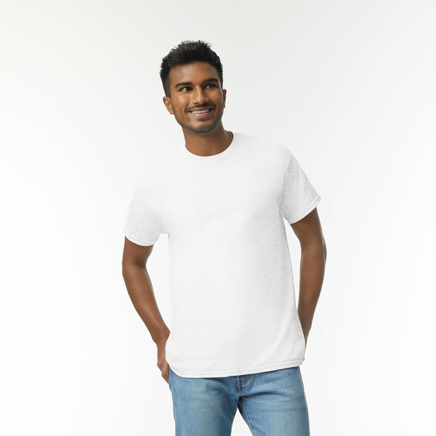 image:imageGildan Adult Ultra Cotton TShirt Style G2000 MultipackAsh Grey