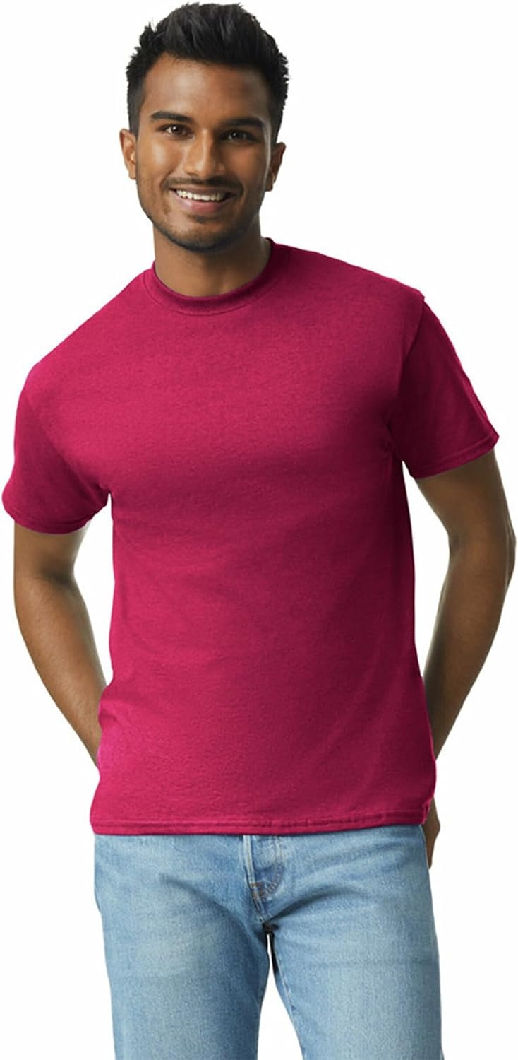 image:imageGildan Adult Ultra Cotton TShirt Style G2000 MultipackCardinal Red