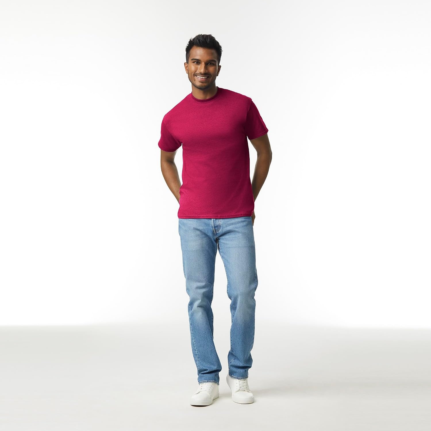 image:imageGildan Adult Ultra Cotton TShirt Style G2000 MultipackCardinal Red