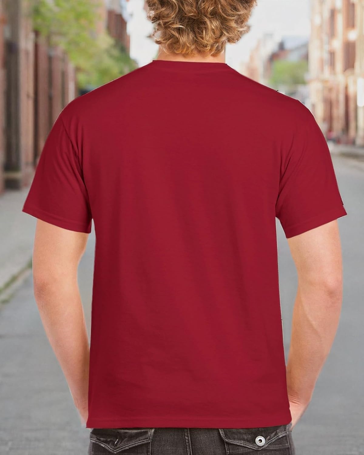 image:imageGildan Adult Ultra Cotton TShirt Style G2000 MultipackCardinal Red