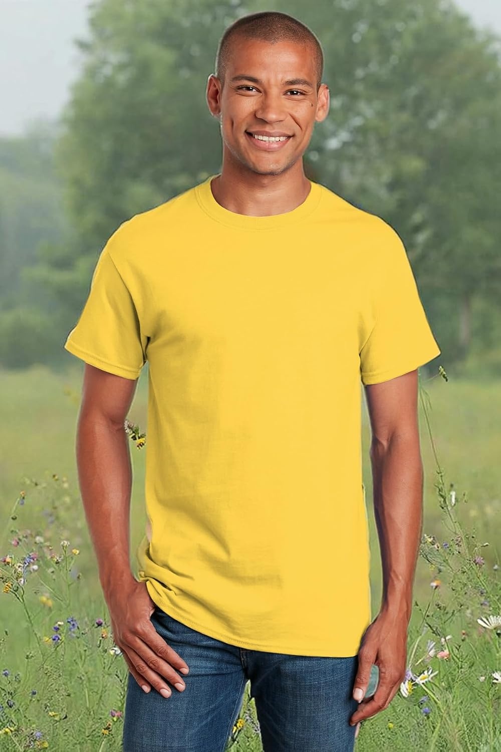 image:imageGildan Adult Ultra Cotton TShirt Style G2000 MultipackDaisy
