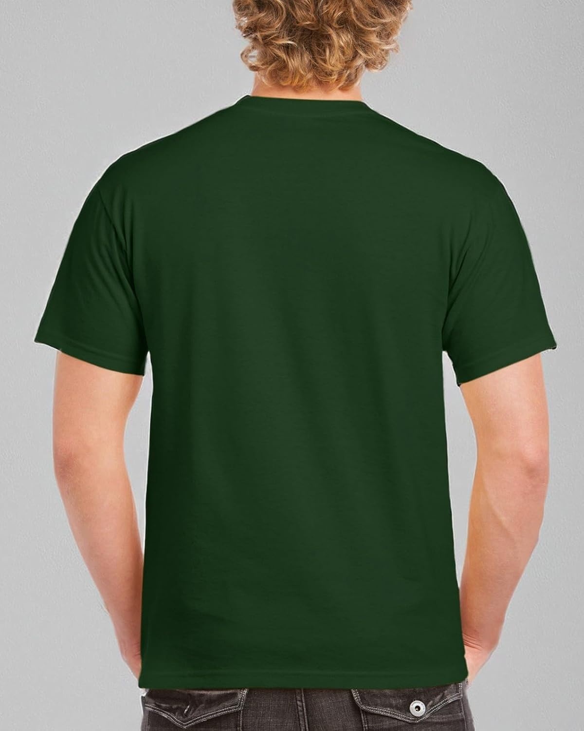 image:imageGildan Adult Ultra Cotton TShirt Style G2000 MultipackForest Green