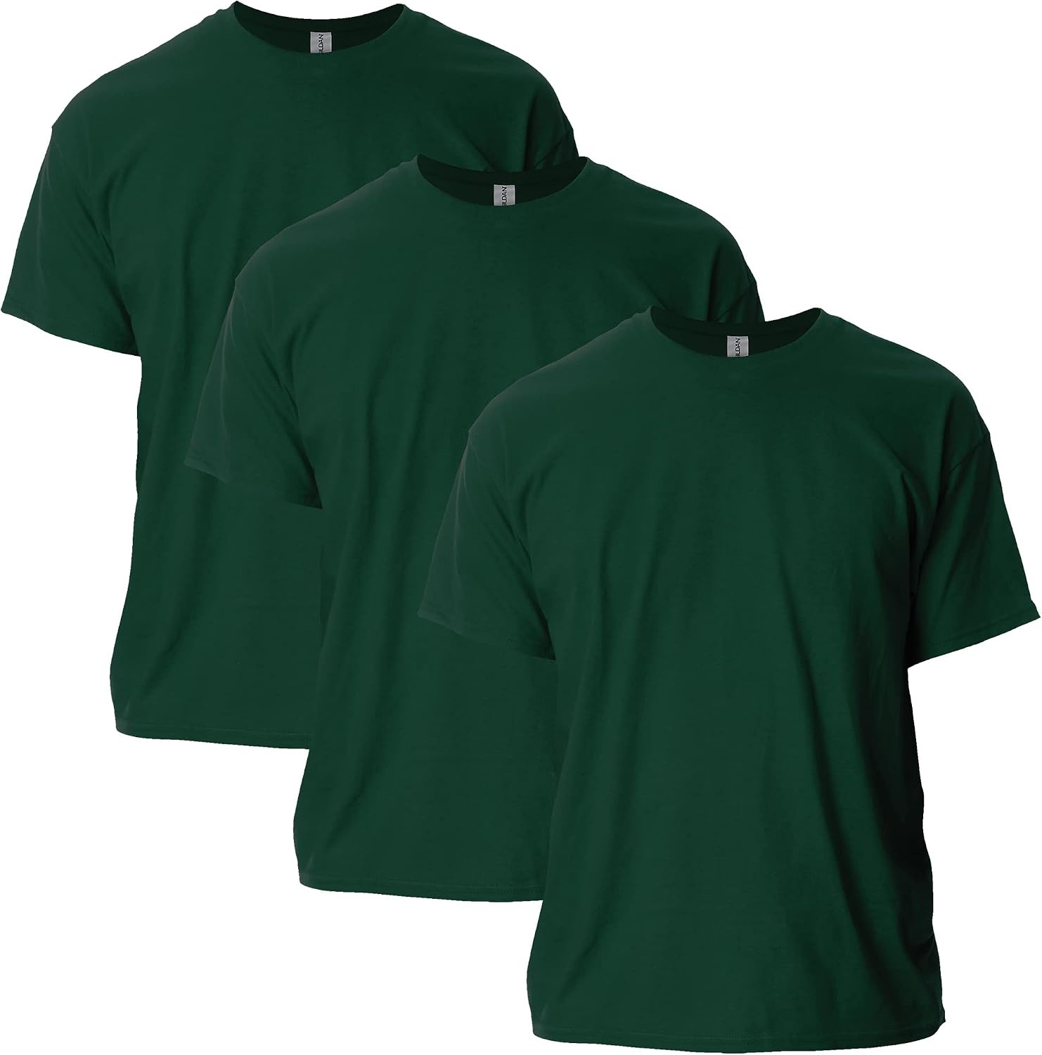 image:imageGildan Adult Ultra Cotton TShirt Style G2000 MultipackForest Green