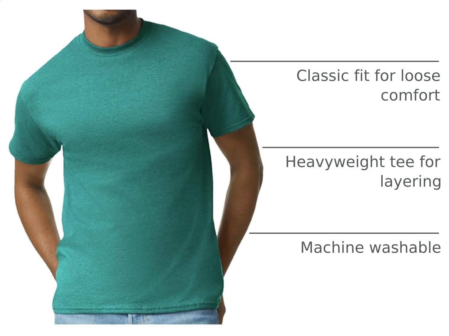 image:imageGildan Adult Ultra Cotton TShirt Style G2000 MultipackGalapagos Blue