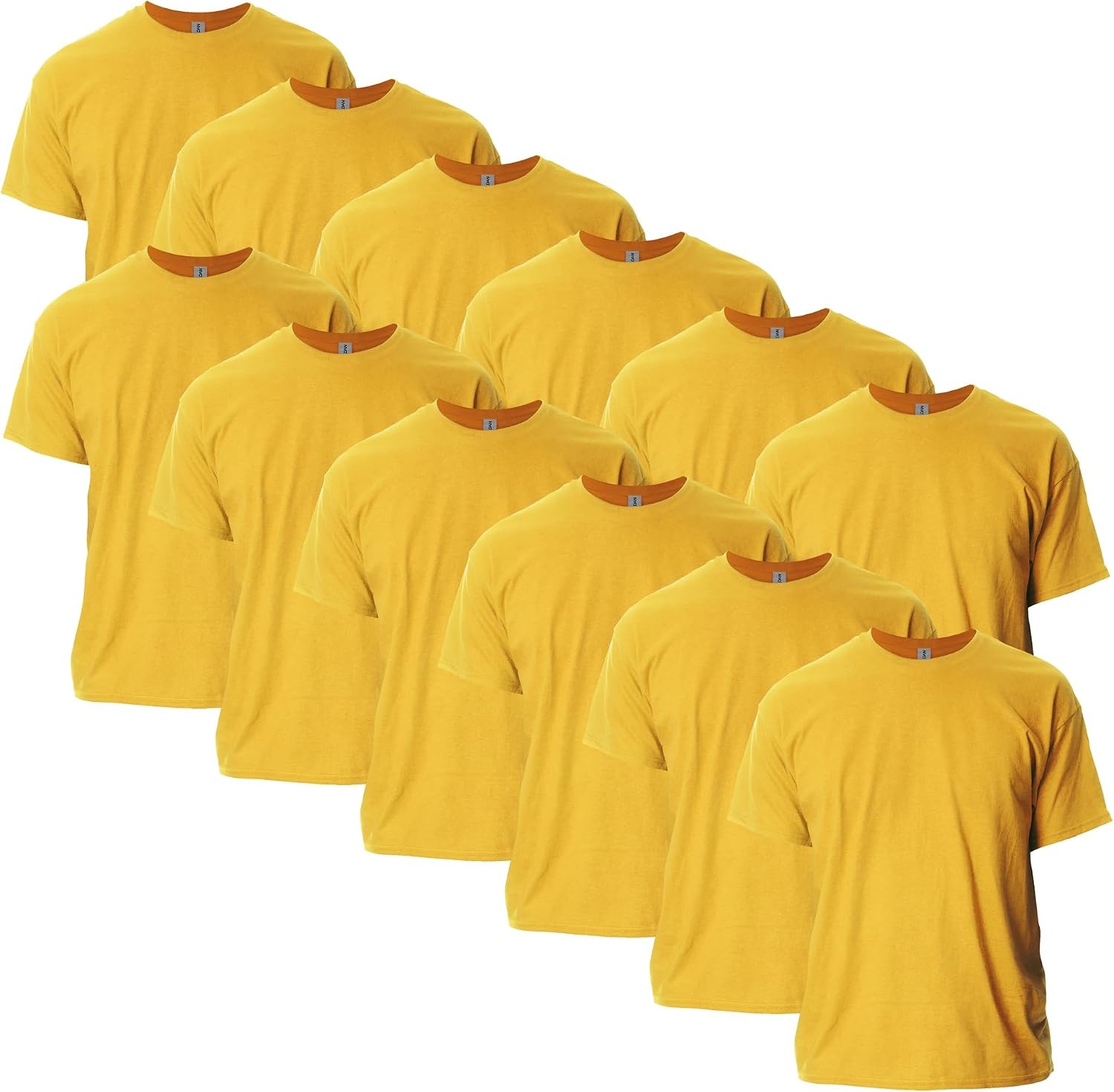 image:imageGildan Adult Ultra Cotton TShirt Style G2000 MultipackGold
