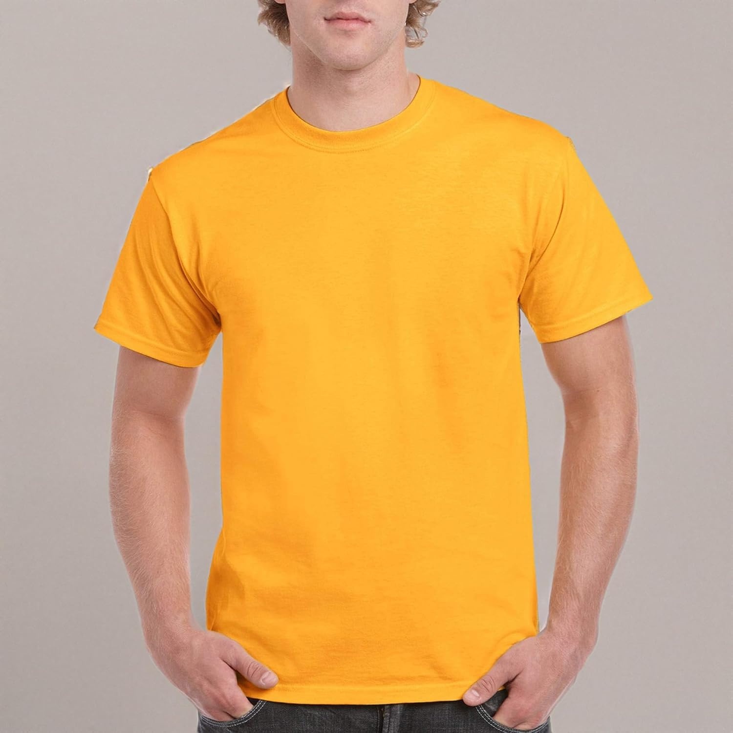 image:imageGildan Adult Ultra Cotton TShirt Style G2000 MultipackGold