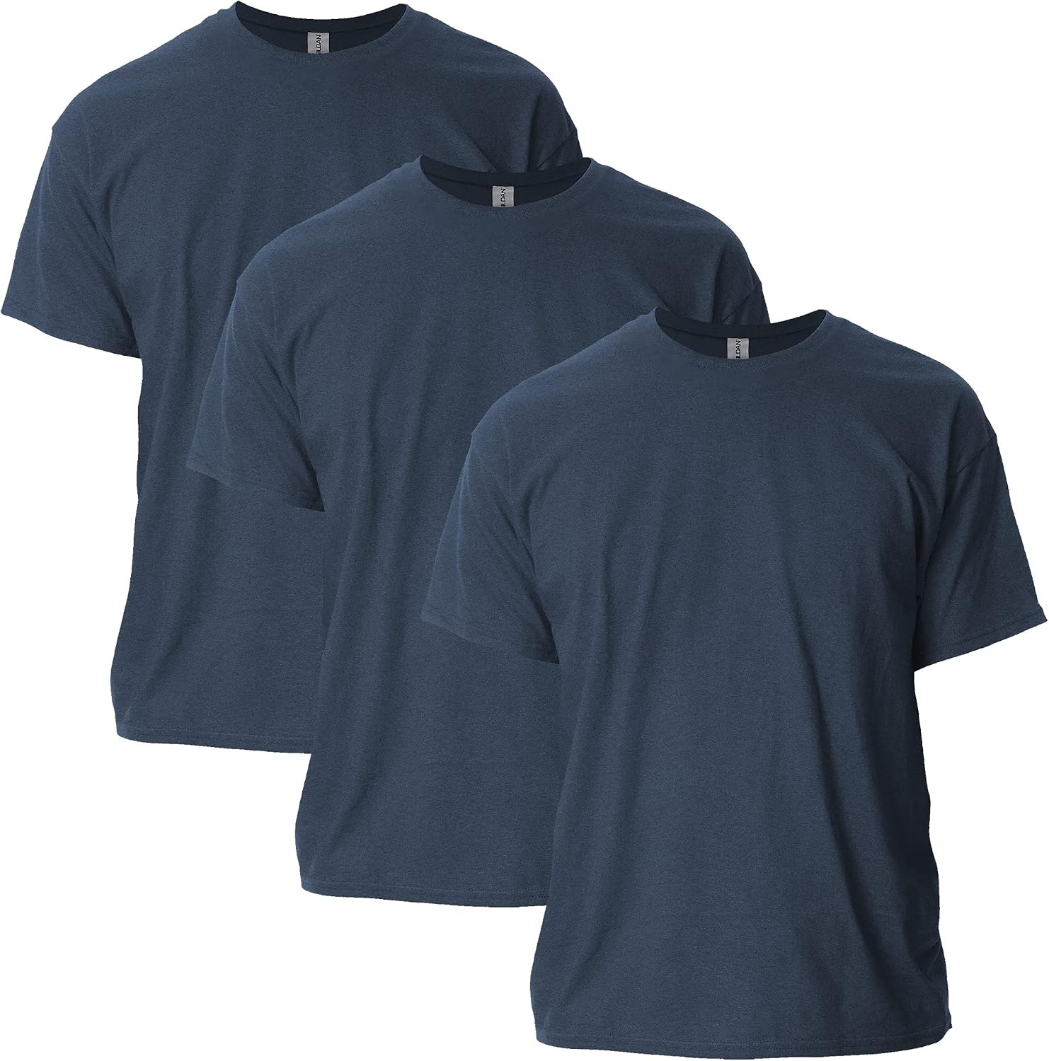 image:imageGildan Adult Ultra Cotton TShirt Style G2000 MultipackHeather Navy