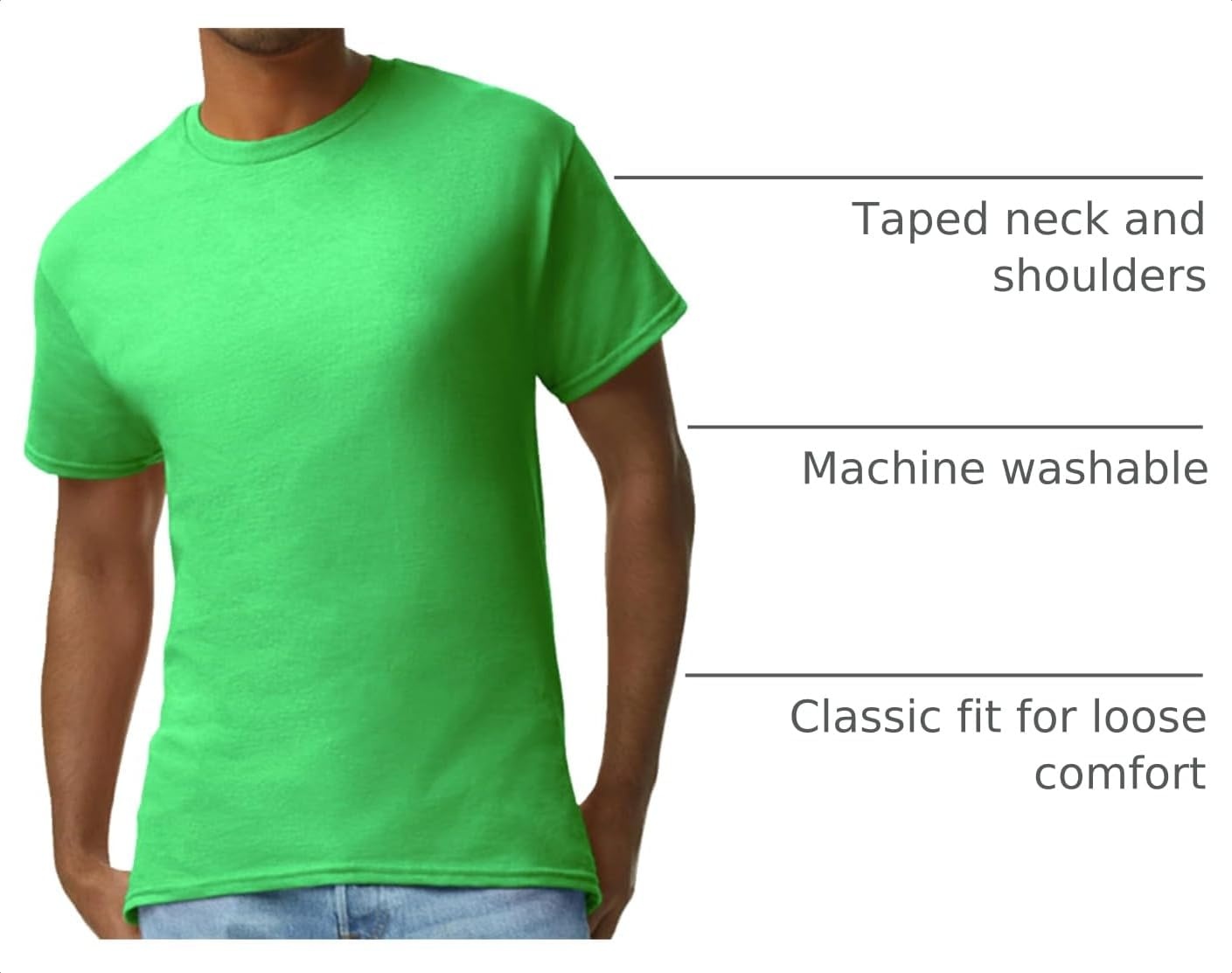 image:imageGildan Adult Ultra Cotton TShirt Style G2000 MultipackIrish Green