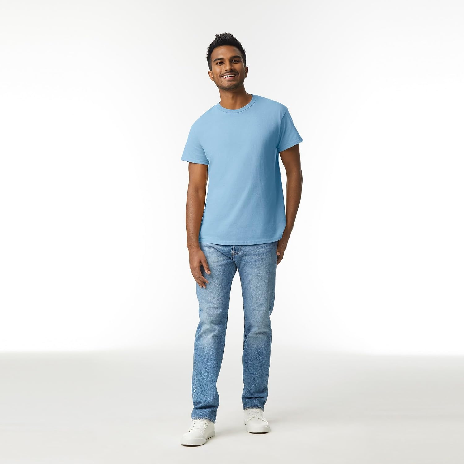 image:imageGildan Adult Ultra Cotton TShirt Style G2000 MultipackLight Blue