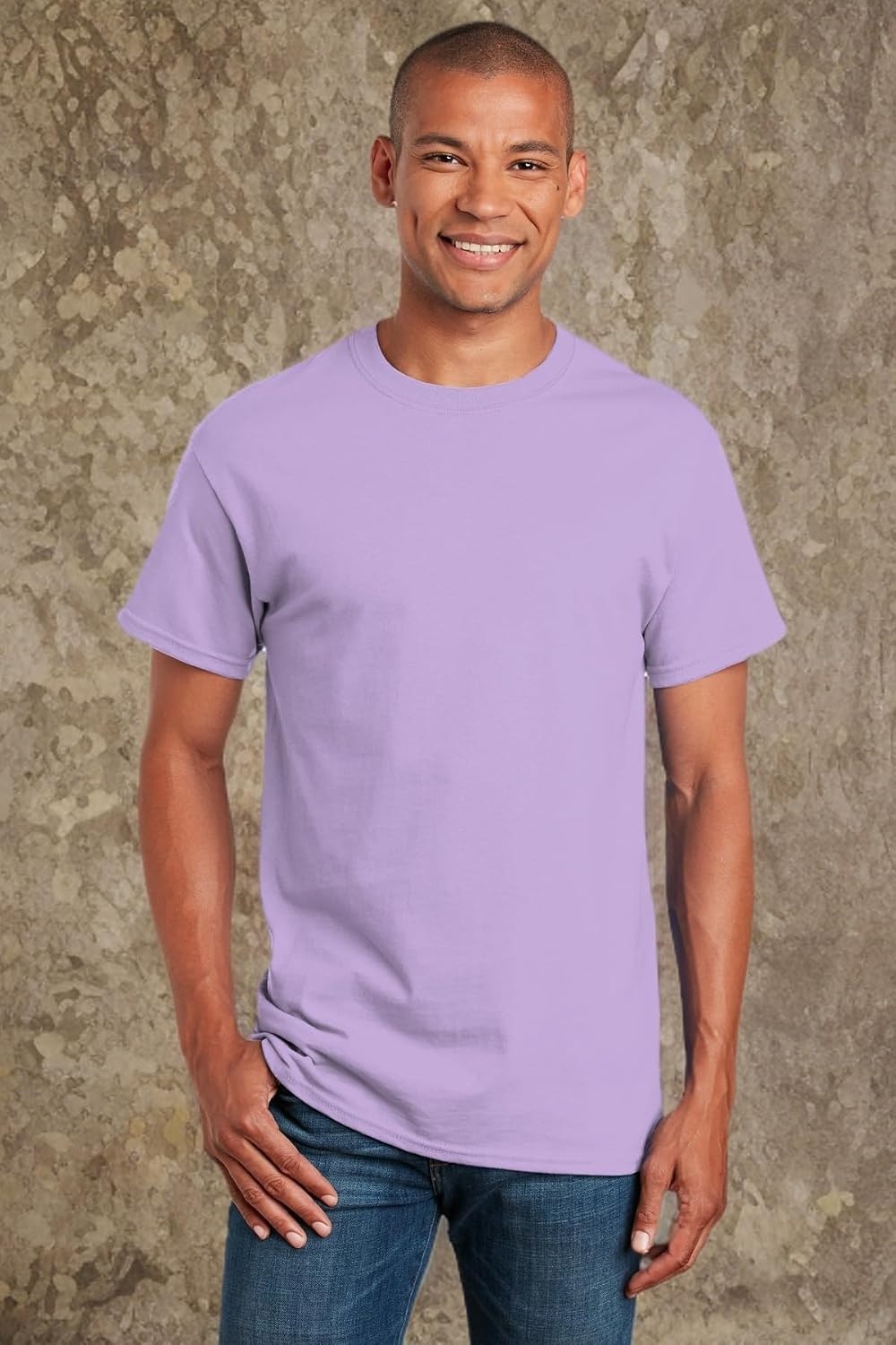 image:imageGildan Adult Ultra Cotton TShirt Style G2000 MultipackOrchid