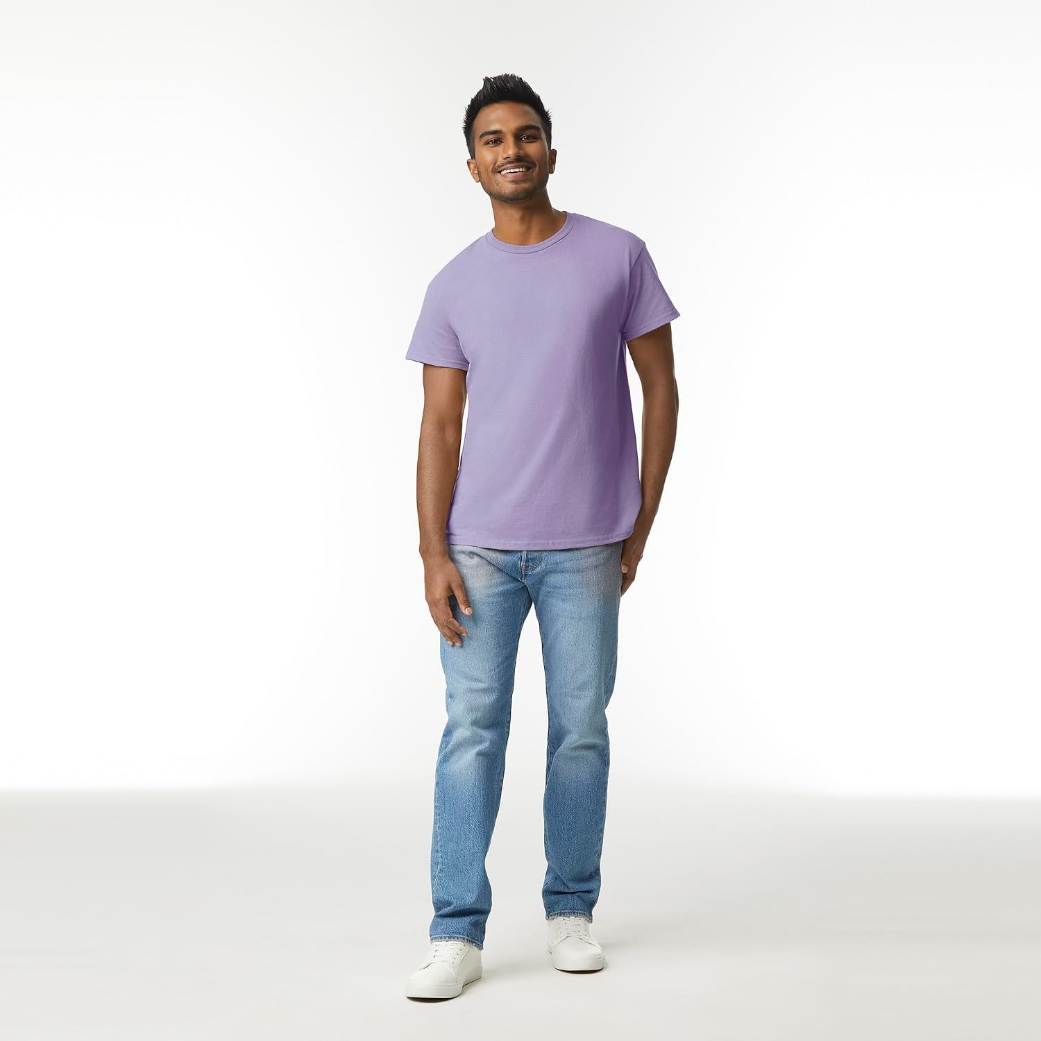 image:imageGildan Adult Ultra Cotton TShirt Style G2000 MultipackOrchid