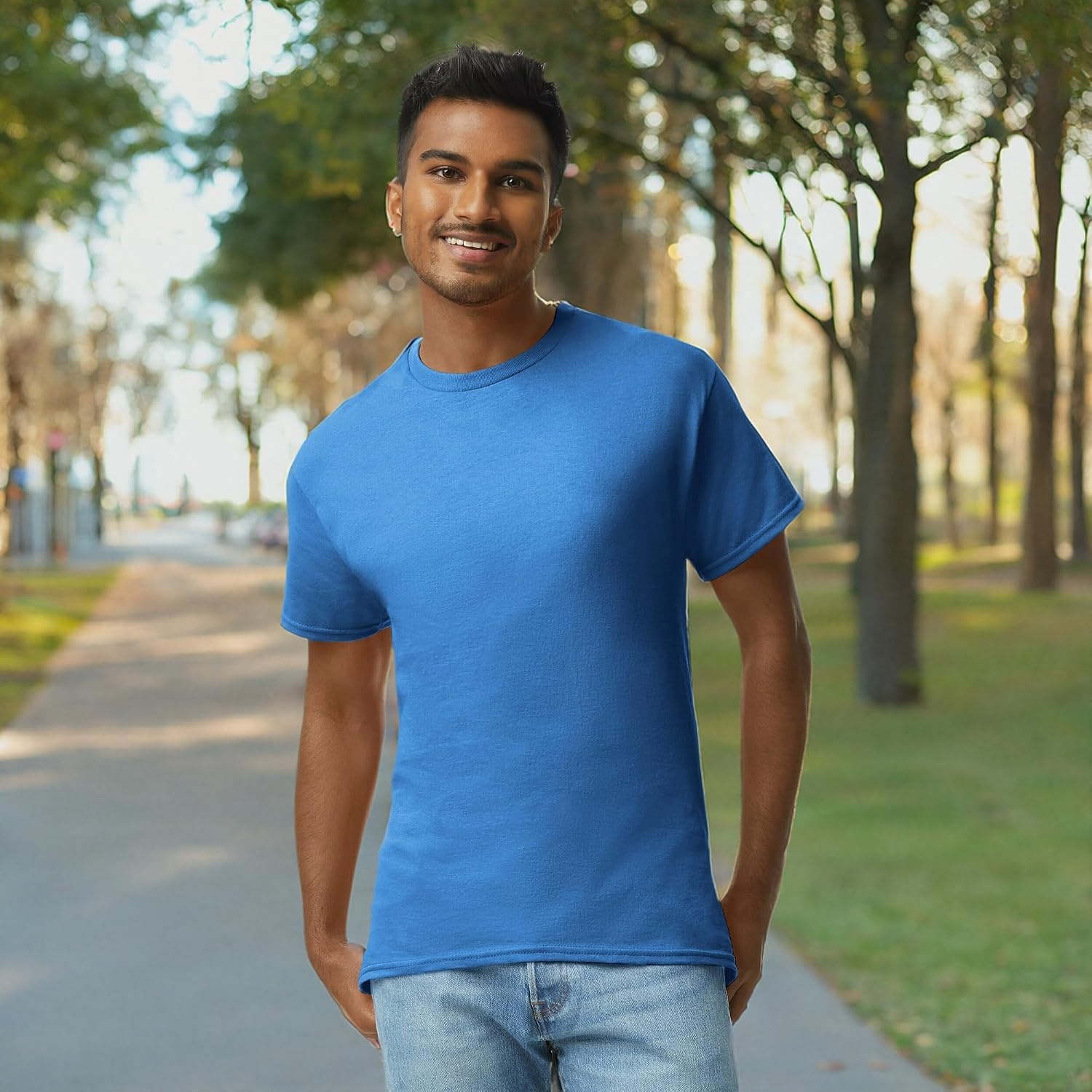 image:imageGildan Adult Ultra Cotton TShirt Style G2000 MultipackRoyal