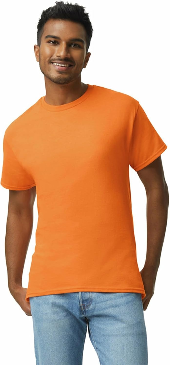 image:imageGildan Adult Ultra Cotton TShirt Style G2000 MultipackS Orange 2pack
