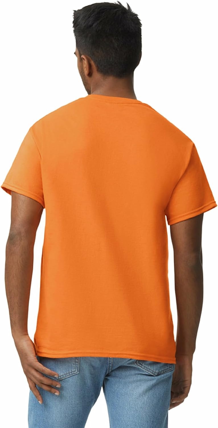 image:imageGildan Adult Ultra Cotton TShirt Style G2000 MultipackSafety Orange