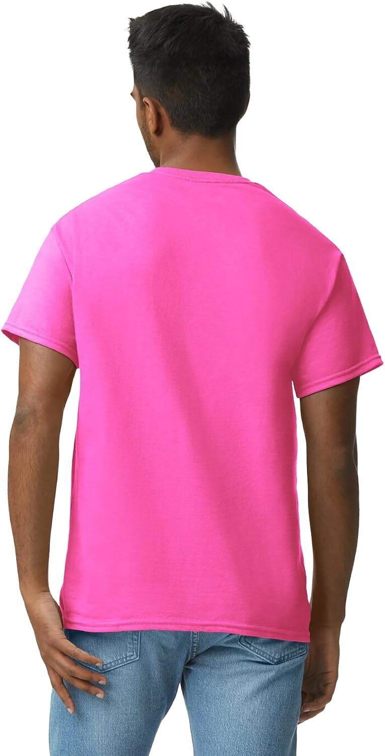image:imageGildan Adult Ultra Cotton TShirt Style G2000 MultipackSafety Pink