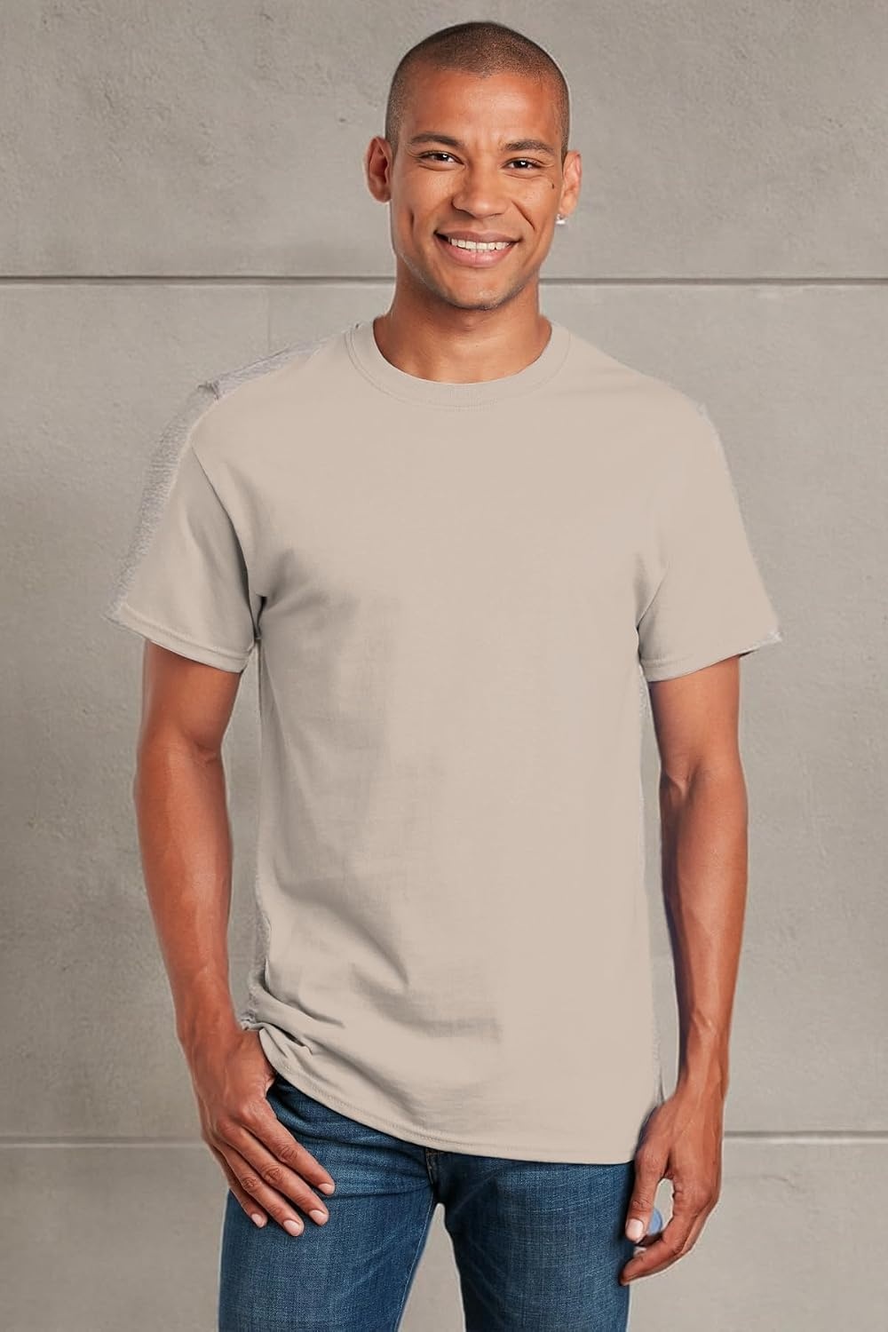 image:imageGildan Adult Ultra Cotton TShirt Style G2000 MultipackSand