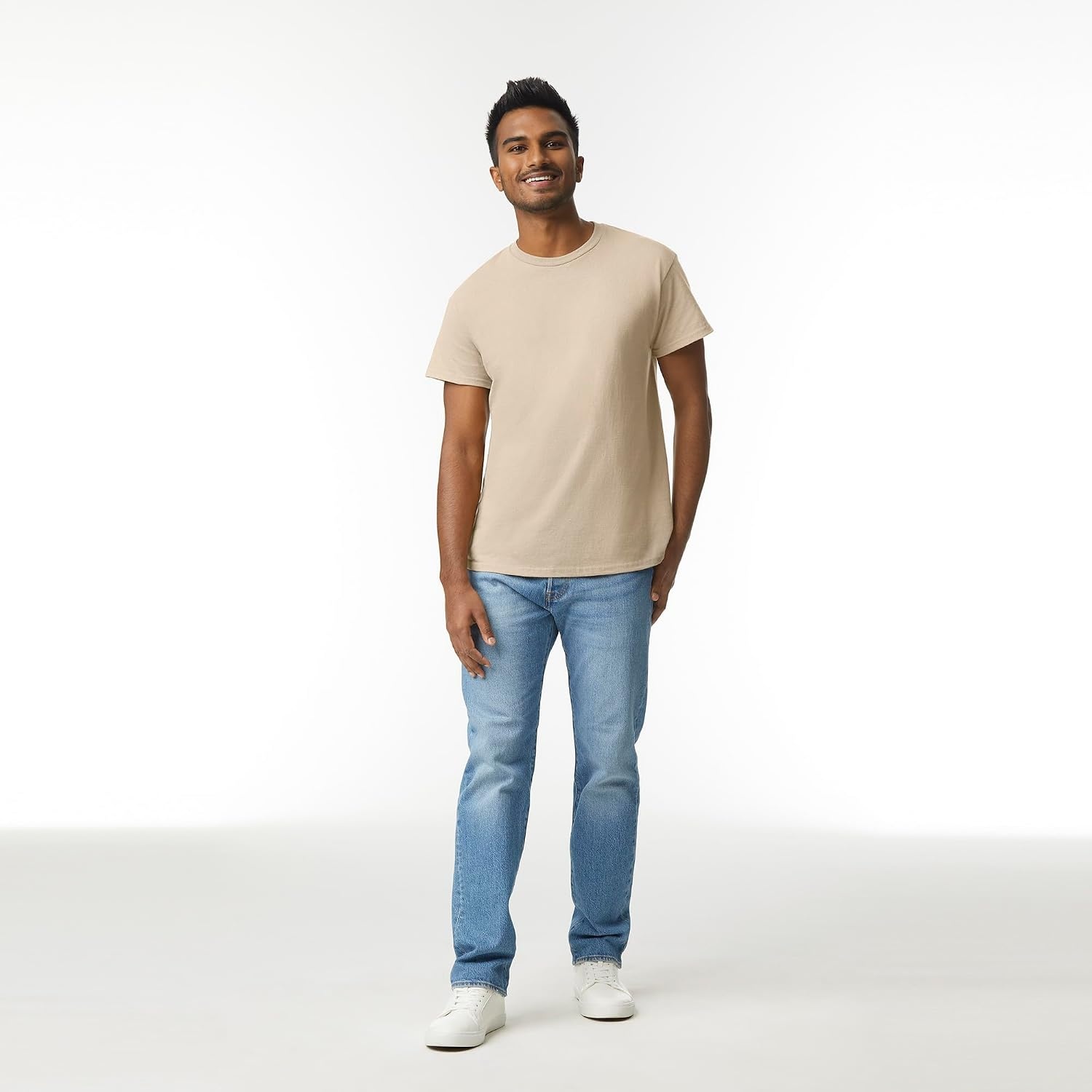 image:imageGildan Adult Ultra Cotton TShirt Style G2000 MultipackSand