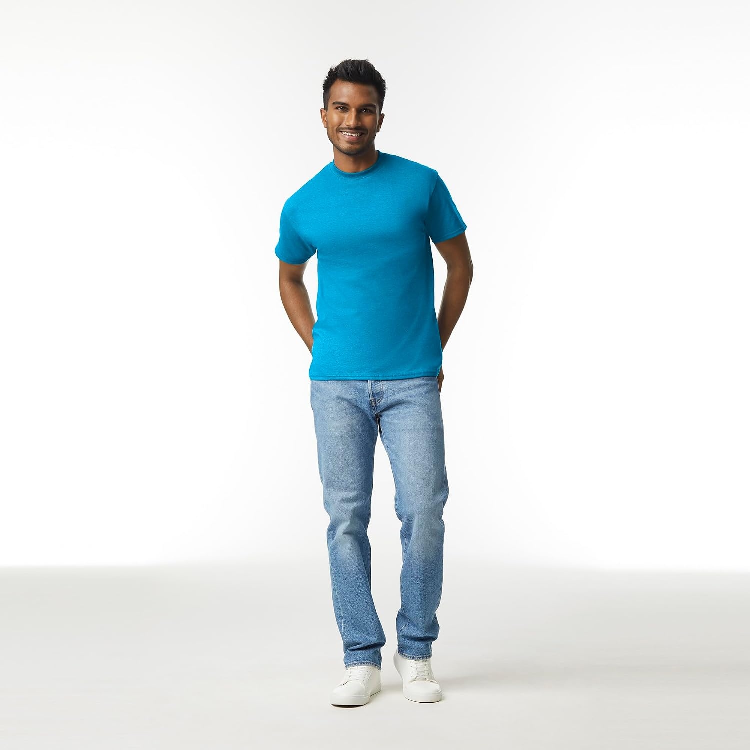 image:imageGildan Adult Ultra Cotton TShirt Style G2000 MultipackSapphire