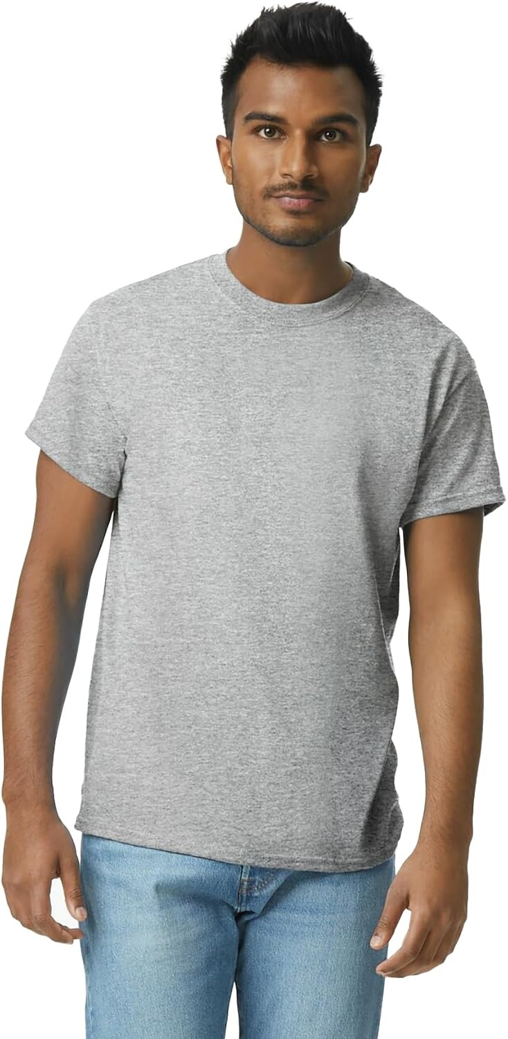image:imageGildan Adult Ultra Cotton TShirt Style G2000 MultipackSport Grey