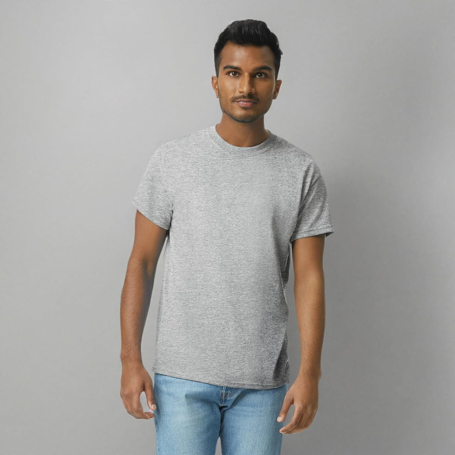 image:imageGildan Adult Ultra Cotton TShirt Style G2000 MultipackSport Grey