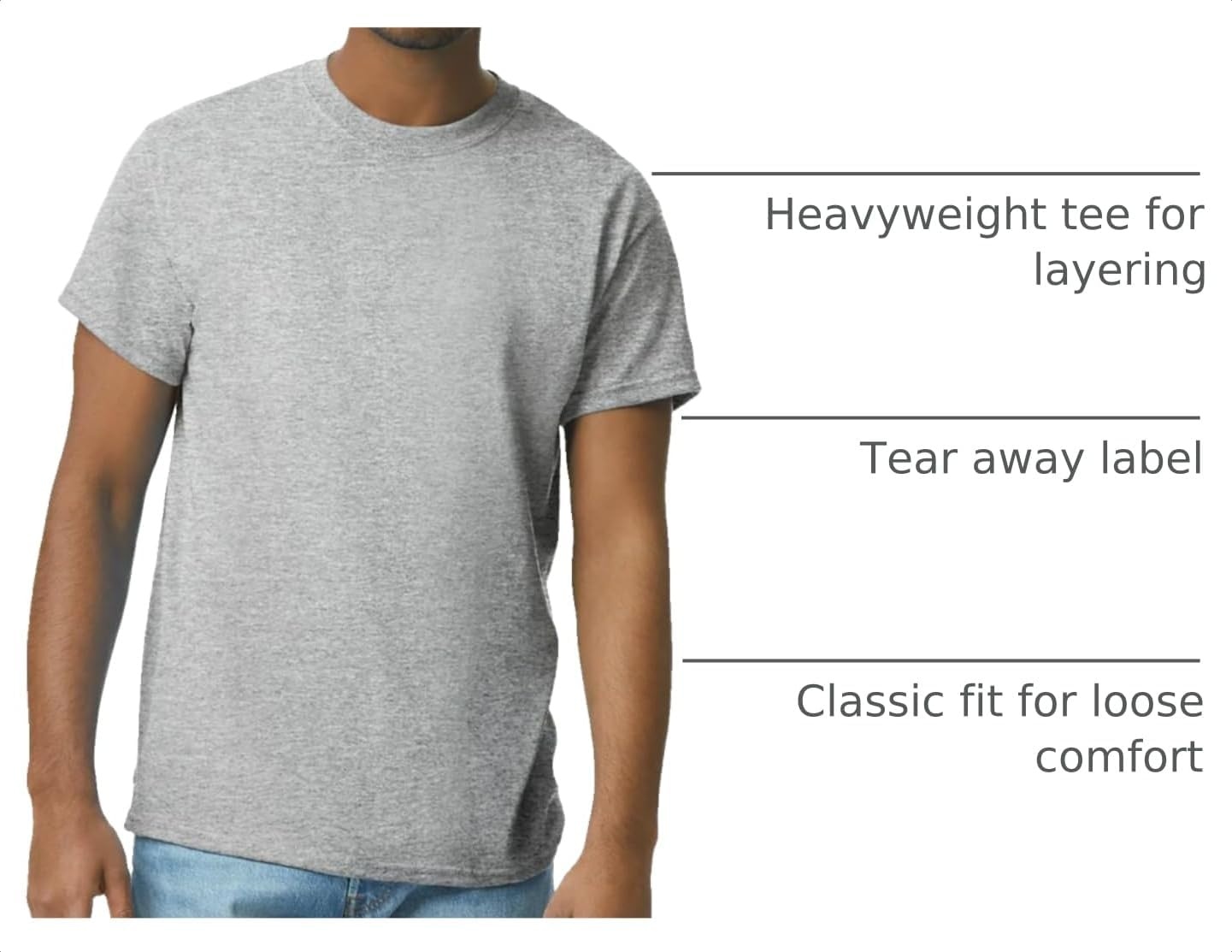 image:imageGildan Adult Ultra Cotton TShirt Style G2000 MultipackSport Grey