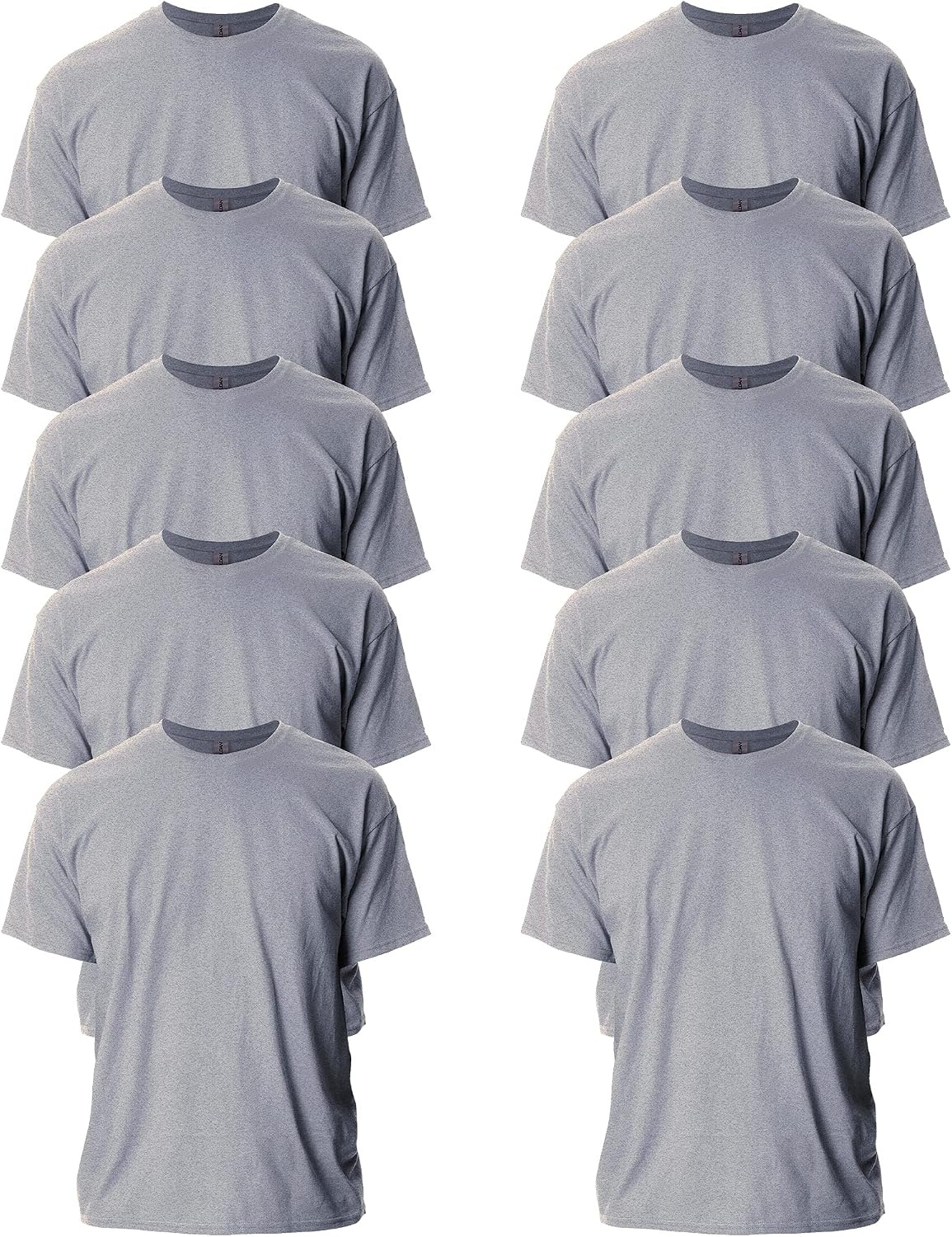 image:imageGildan Adult Ultra Cotton TShirt Style G2000 MultipackSport Grey
