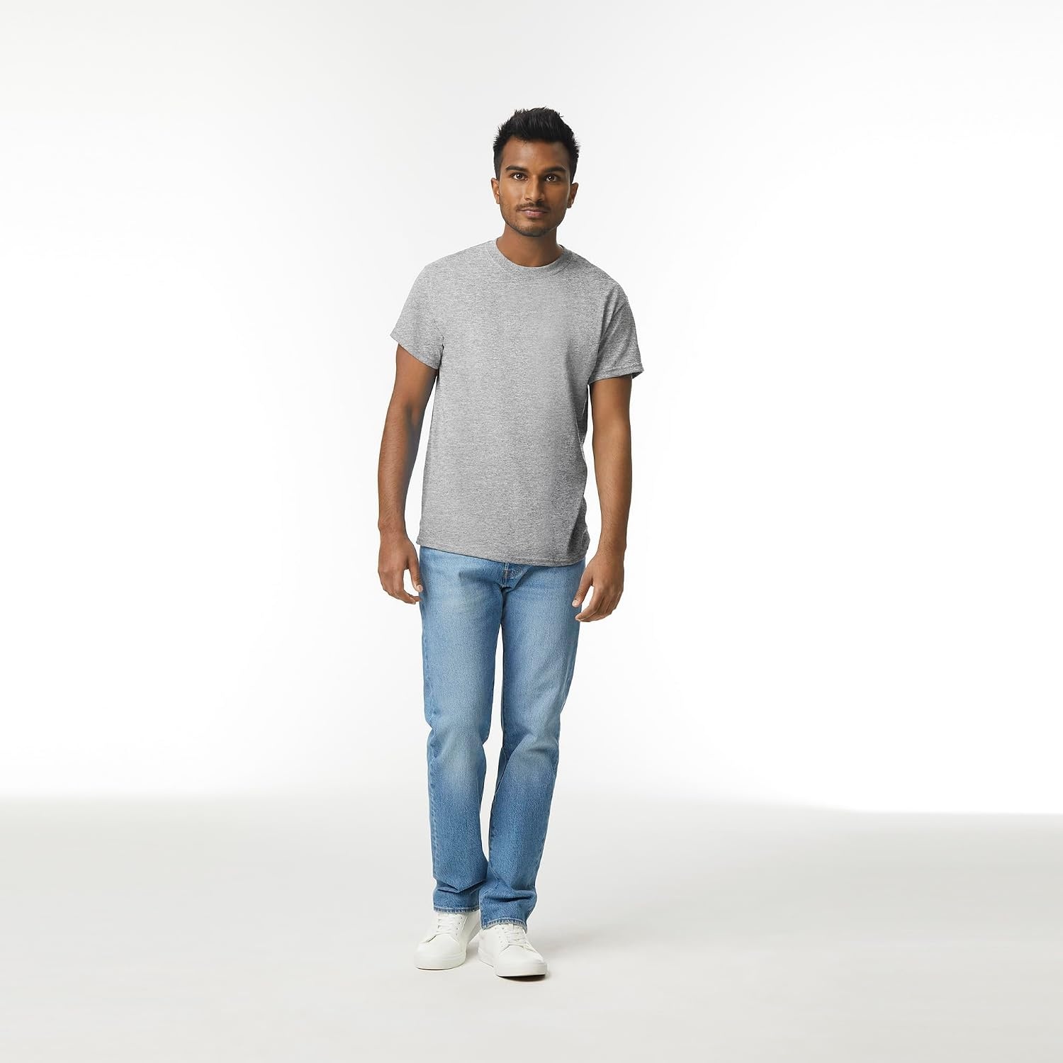 image:imageGildan Adult Ultra Cotton TShirt Style G2000 MultipackSport Grey