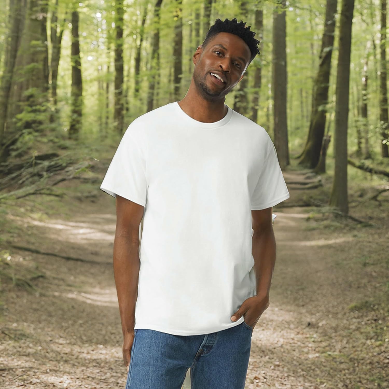 image:imageGildan Adult Ultra Cotton TShirt Style G2000 MultipackWhite